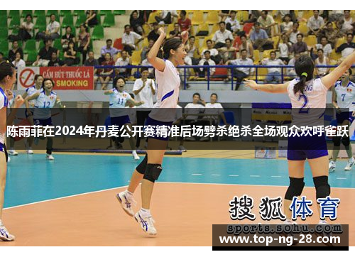 陈雨菲在2024年丹麦公开赛精准后场劈杀绝杀全场观众欢呼雀跃